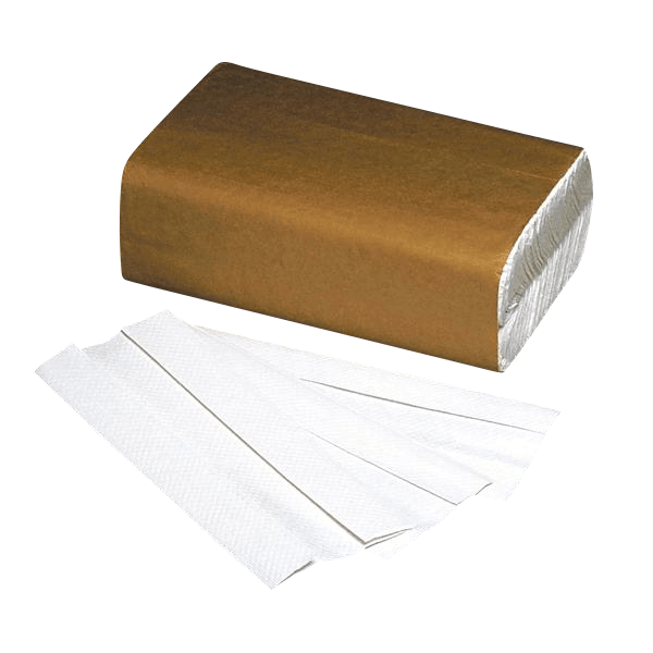 White C-Fold Towel 2400/cs -House Brand 101-500CFT - DENTAMED USA