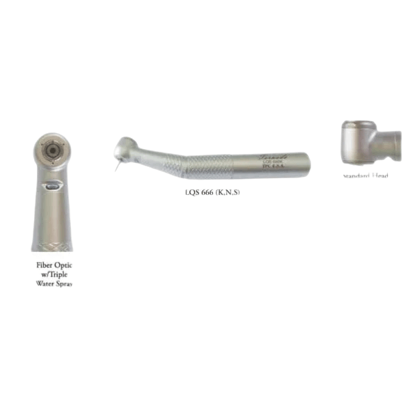 TPC TORNADO Triple Water Spray Fiber Optic High Speed Handpiece (Kavo Type) LQS666K Kavo Type Fiber Optic HP Standard Head W/ Triple