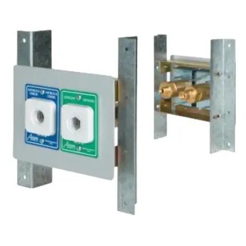 Double Outlet - Cabinet Mount Outlet Connection By DISS Double Outlet double-outlet-cabinet-mount-connection-by-diss-dentamed-usa DENTAMED