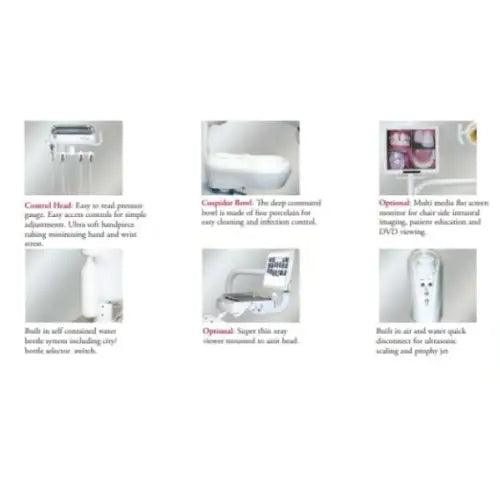 TPC Mirage Chair-Mounted Delivery System W/Cuspidor 2000 Over Patient Delivery System