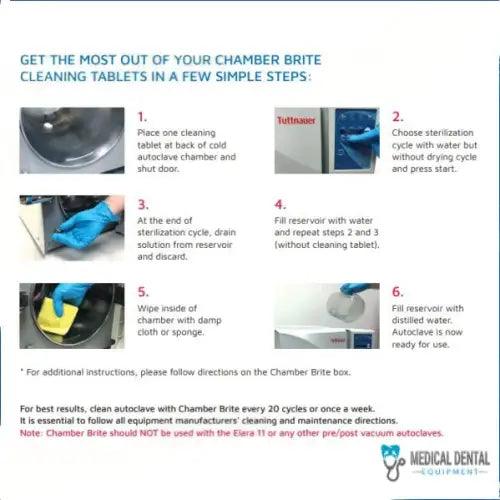Tuttnauer Chamber Brite & Clean CB0010-1 Tuttnauer Chamber Brite & Clean CB0010-1 tuttnauer-chamber-brite-clean-cb0010-1 DENTAMED USA