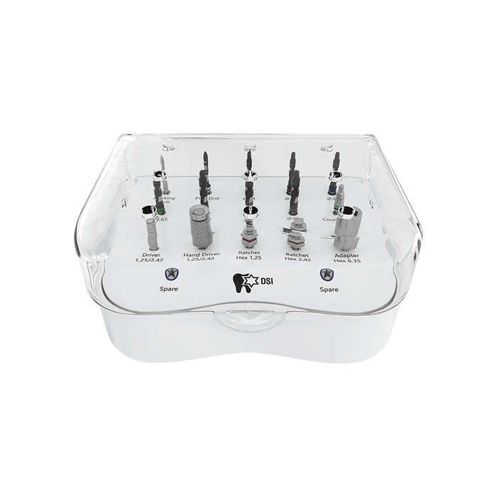 DSI SK001 New Stepped Drills Surgical Kit - DENTAMED USA