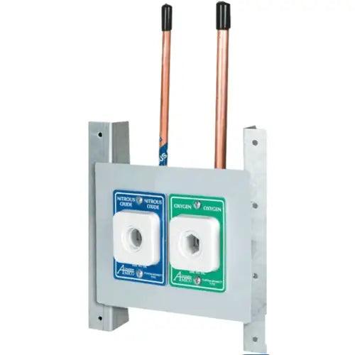 Double Outlet - Concealed 9011-1021 Double Outlet - Concealed double-outlet-concealed-dentamed-usa DENTAMED USA 6600-C Chemetron, 6600-OH