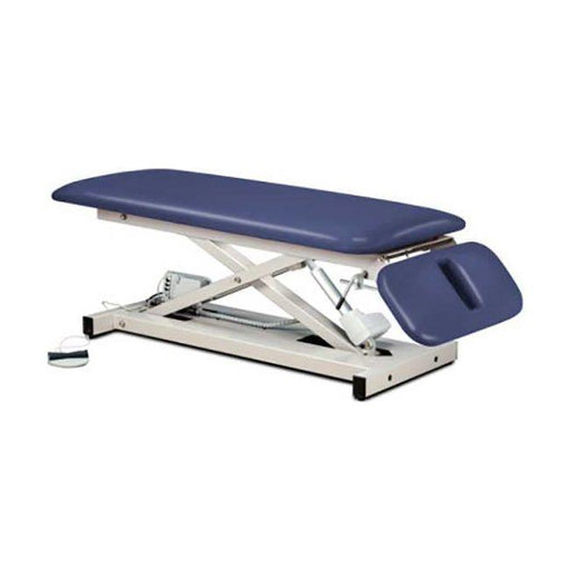 Clinton Open Base Space Saver Power Table with Drop Section 80220 Examination Chairs & Tables 
