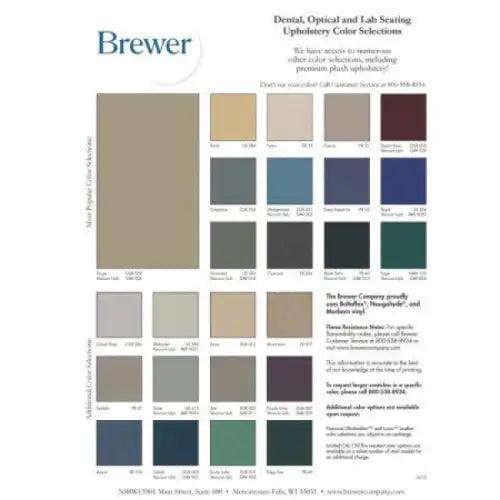 Brewer Premium Ergonomic EG-9000 Operator Stool-9000B-9000BST EG-9000 Operator Stool-9000B-9000BST