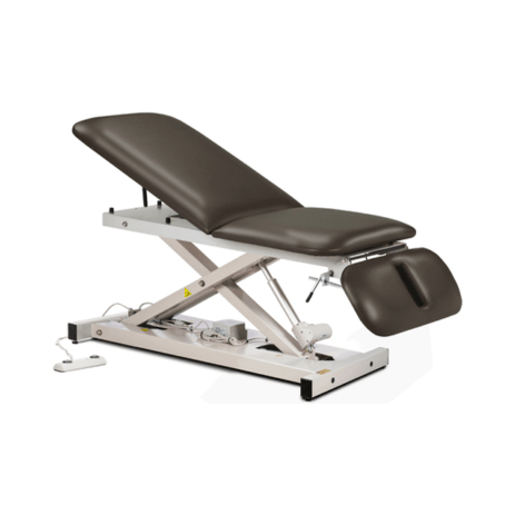 Clinton 82300 Power 400, Open Base Table with Adjust. Backrest and Drop Section - DENTAMED USA