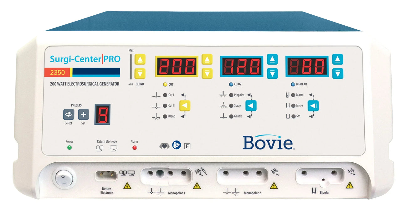 Bovie® Surgi-Center | PRO™ 200W Electrosurgical Generator | Aspen Surgical  A2350