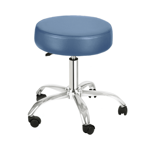 Viva Comford Pneumatic Height Adjustable Luxe Exam Stool 910-01-BLK - DENTAMED USA