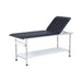 Viva Comfort Noble-Line Treatment Table with Shelf and Adjustable Back ADI996-02-BLK - DENTAMED USA