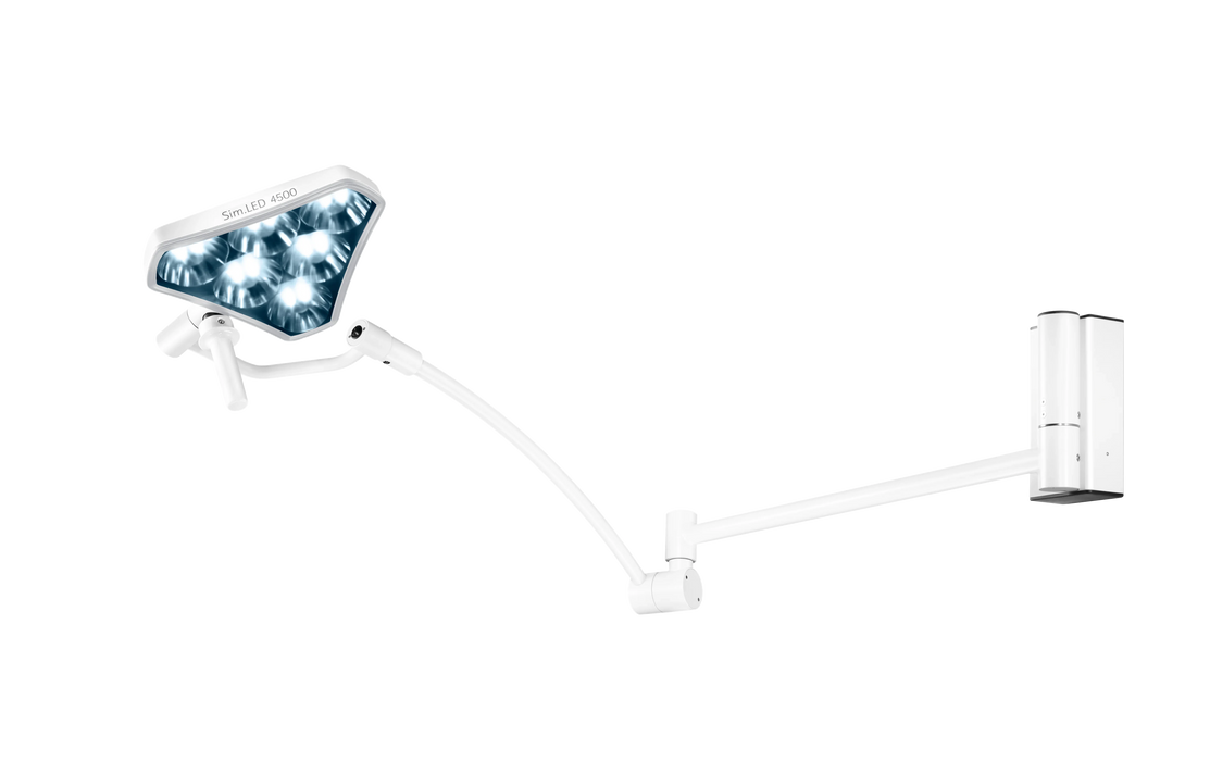 SIMEON LED 4500 Single Light Wall | Aspen Surgical AS.100.014