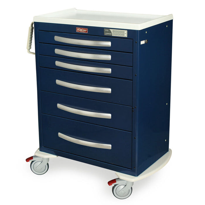 Harloff A-Series Full Size Aluminum Medical Cart MPA30