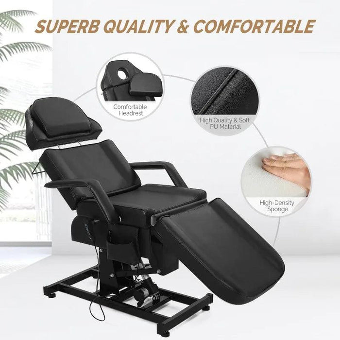 Fully Electric Salon Facial Bed Chair, Multi-Purpose Massage Tattoo  2 - DENTAMED USA
