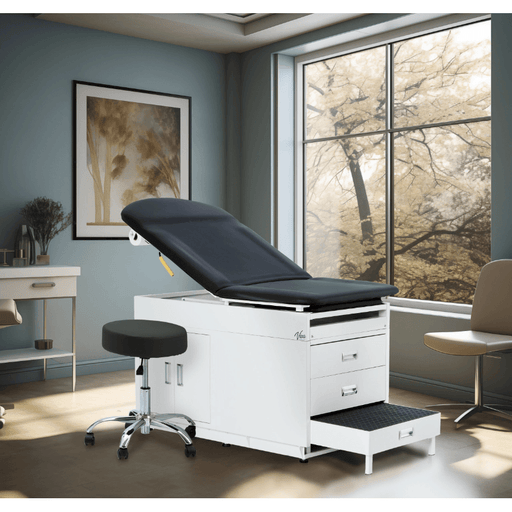 Viva Comfort 996-09-S-BLK Grande Steel Exam Table - DENTAMED USA