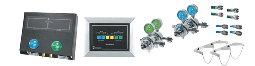 Belmed Manual Manifold Systems With Alarm & Pre Install Kit M100 - DENTAMED USA