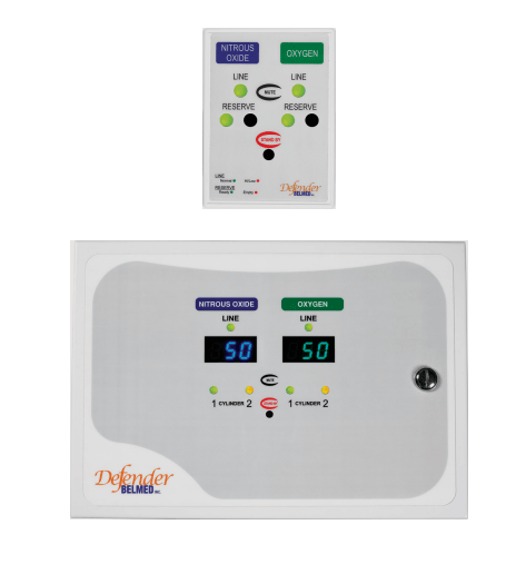 Belmed A 100 Defender Automatic Changeover Manifold system - DENTAMED USA