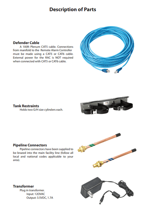 Belmed A 100 Defender Automatic Changeover Manifold system - DENTAMED USA