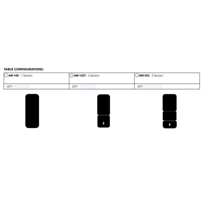 Armedica AM-100 Powered Treatment Medical Table - DENTAMED USA