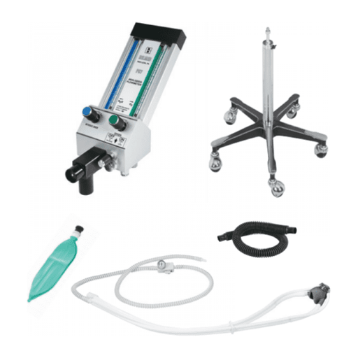 Flowmeter System with Mobile Stand F250 - DENTAMED USA