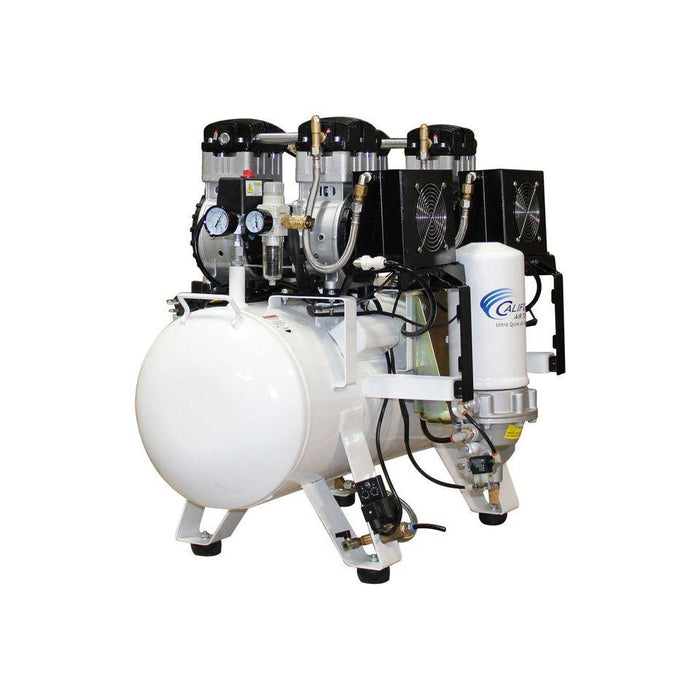 California Air 20040DCADC 4 HP 20 Gallon Oil-Free Air Compressor Dentistry 
