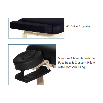 Custom Craftworks Spa Series Aura Basic Stationary Table I9337 - DENTAMED USA