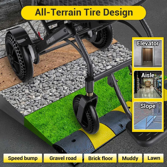 Easwe® A10 - Lightweight Electric Wheelchair