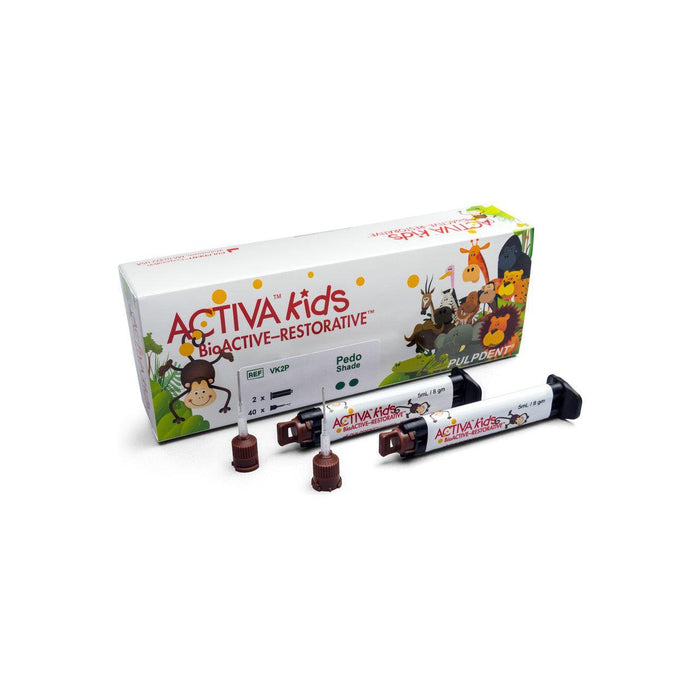 ACTIVA KIDS BioActive Restorative - Pulpdent ACTIVA KIDS BioActive Restorative Value Pack - Pulpdent 590-VK2P BioActive Restorative
