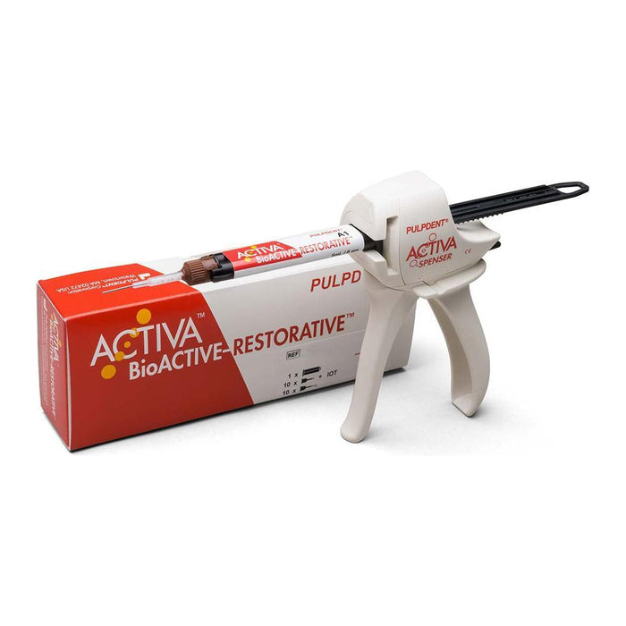 ACTIVA BioACTIVE Restorative - Pulpdent ACTIVA BioACTIVE Restorative Starter Pack A3 - Pulpdent 590-VRA3 BioACTIVE Restorative