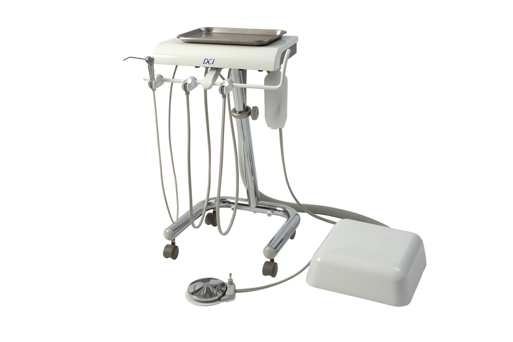DCI R4245 Reliance Dental  Manual Control Cart for 2 HP